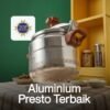 Panci Presto Alumunium Pressure Cooker 4L Premium