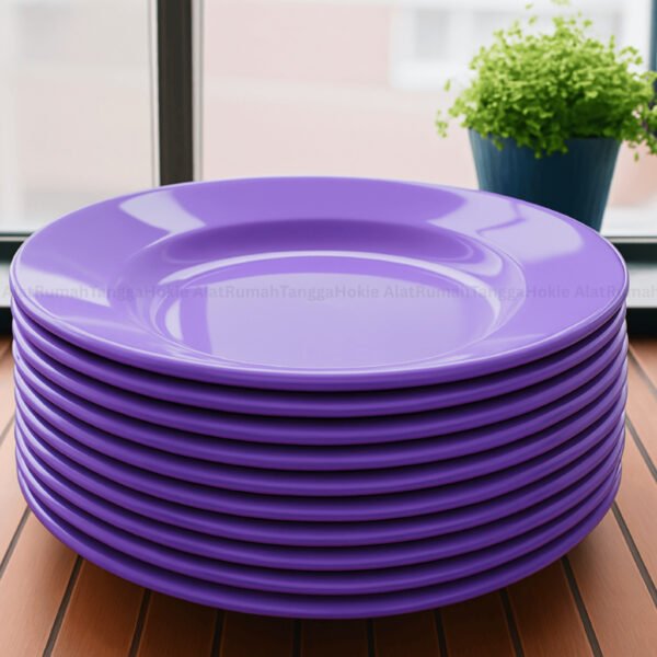 PIRING 21CM SEMI MELAMIN 12 PCS
