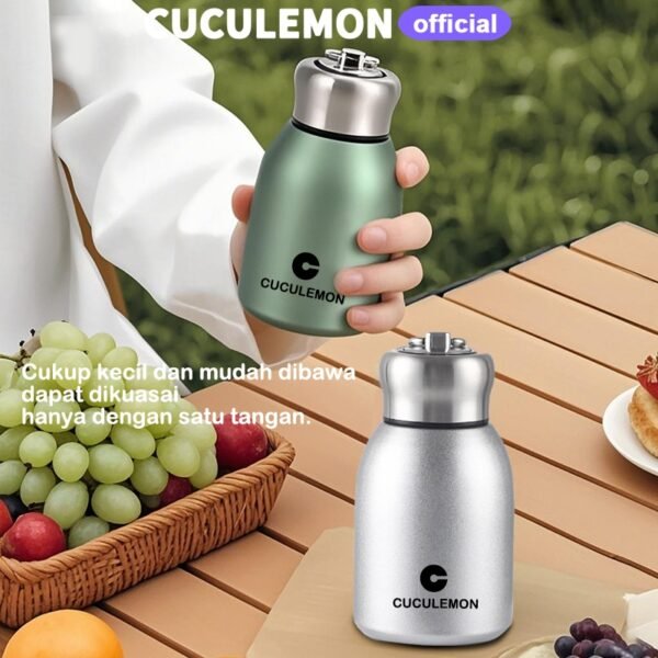 Mini Termos Air Panas Tumbler Stainless Steel Botol Minum 300ml
