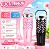 Tumbler 890ml Stainless Steel Termos Air Panas Dingin Anti Bocor