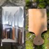 Pisau Set Isi 5 + Talenan Kayu