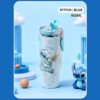 Disney Stitch Tumbler Botol Minum Karakter 3in1
