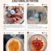 Mini Food Chopper Wireless 350ml dengan Cup Kaca Borosilikat 6 Pisau Tajam dan Motor Kuat untuk Giling Daging Ayam Bawang Cabai dan Bumbu Dapur