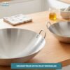 Wajan Penggorengan Stainless Steel Anti Lengket