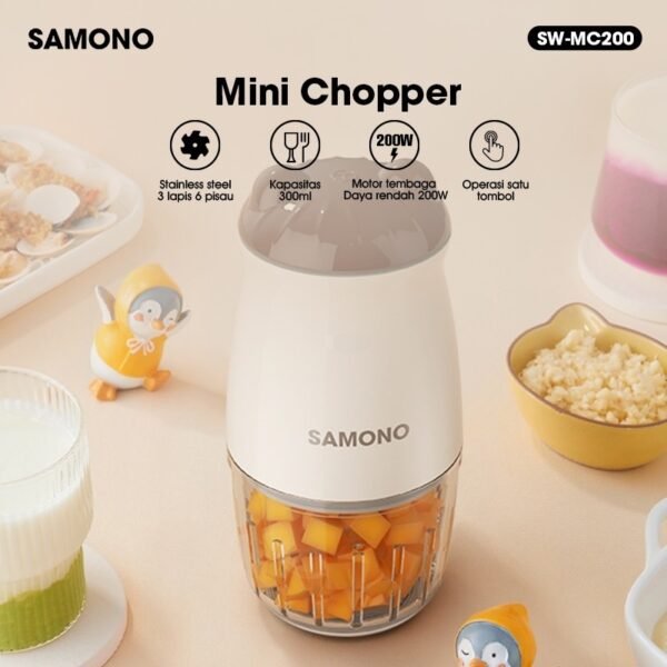 Chopper food grade 300ml 200 Watt