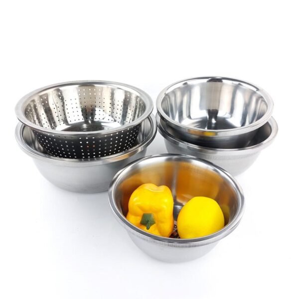 [5PCS] Baskom BMW Kitchenware Stainless Steel