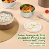 Lunch Box Stainless 3 Susun Tempat Makan