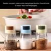Botol Tempat Bumbu Unik Dispenser bumbu Bubuk Dapur otomatis Garam