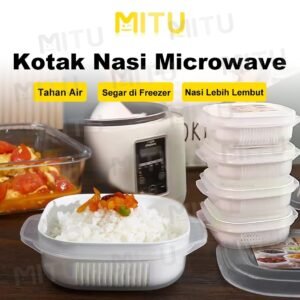 Kotak penyimpanan makanan ISI 3pcs