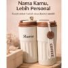 Tumbler LED Suhu 450ml Stainless - BISA UKIR NAMA