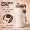 Tumbler LED Suhu 450ml Stainless - BISA UKIR NAMA