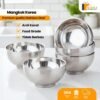 Mangkok Stainless Korea Tebal