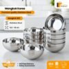 Mangkok Stainless Korea Tebal