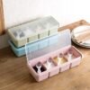 Kotak Tempat Penyimpanan Bumbu Dapur 4 Sekat 4in1 Storage Box