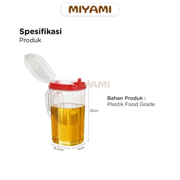 TEMPAT MINYAK GORENG 2 Liter
