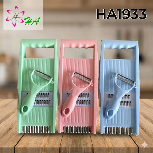 Parutan serbaguna warna biru/pink/hijau