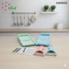 Parutan serbaguna warna biru/pink/hijau